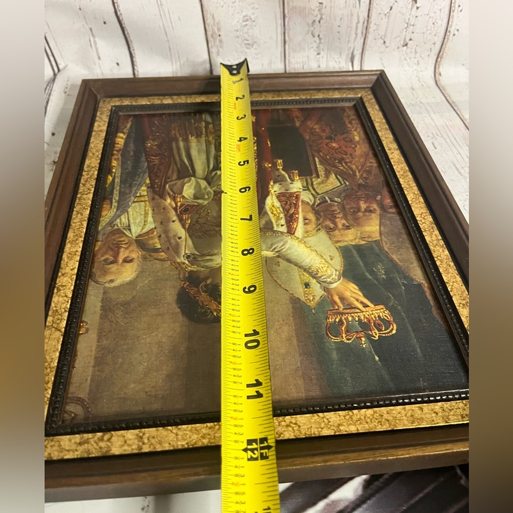 The Coronation of Napoleon Les Editions Braun Louvre Museum Paris Prints Framed - Picture 9 of 10